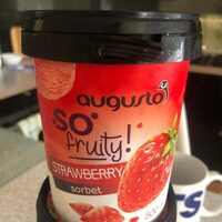 Strawberry sorbet