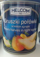 Pears halves in light syrup
