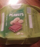 Milk compound with peanuts