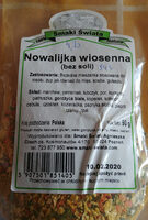 Nowalijka wiosenna (bez soli)