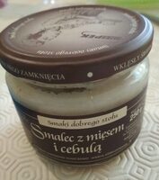 Smalec z miesem i cebula