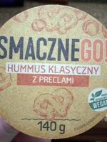 Hummus klasyczny z preclami