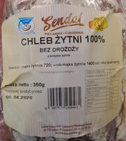 Chleb żytni bez drożdzy
