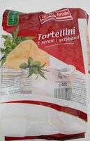 Tortellini z serem i grzybami