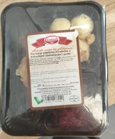 Rusztyk wieprzowy z cebulką z buraczkami zasmażanymi i puree
