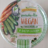 Surówka dla wegan i wegetarian ze świeżym ogórkiem