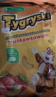 Chrupki kurkurydziane o smaku truskawkowym