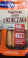 Parówki Premium z fileta z kurczaka