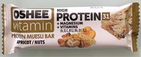 Protein Muesli bar Apricot Nuts
