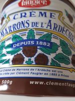 Crème de marron de l'ardèche