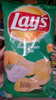 Lays chips sour cream and dill