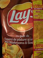 Lay's Ciuperci de pădure și smântână