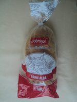 Pâine albă feliată