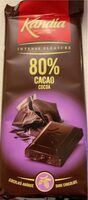 Chocolata amaruie 80%cacao