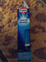 Colorant alimentar albastru