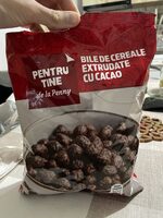 Bile de cereale extrudate cu cacao