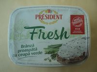 Cremă de brânză proaspătă cu ceapă verde