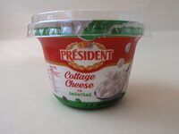 President Cottage cheese cu smântână