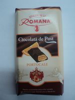 Romana Ciocolată de Post (Portocale)
