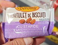 Tortulet de Biscuiti cu Stafide