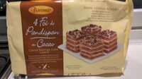 Cocoa sponge cake