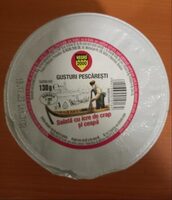 Salată cu icre de crap și ceapă