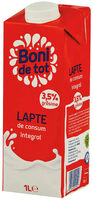 Boni Lapte de consum integral 3,5% grasime
