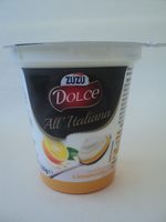 Zuzu Dolce Desert din iaurt si branza mascarpone cu crema cu gust de Limoncello
