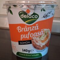 Brânză pufoasă somon delaco
