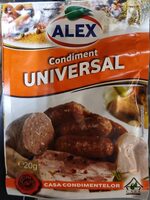 Alex condiment universal