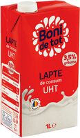 Lapte de consum UHT