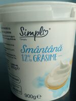 Smântână 12% grăsime
