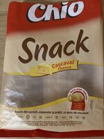 Potato snack with cheese flavour