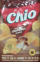 Mushroom flavoured chips