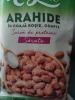 Arahide in Coajă Roșie, Coapte și Sărate