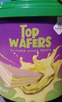 Top wafers cu aromă de lămâie