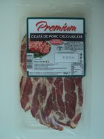Premium Ceafa de porc crud uscata