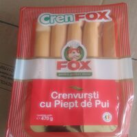 Crenvursti piept pui 470g