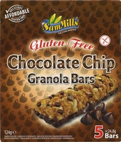 Gluten Free Chocolate Chips Granola Bars