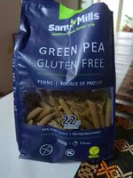 Green pea gluten free penne