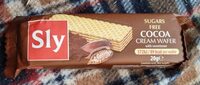 Cocoa cream wafer