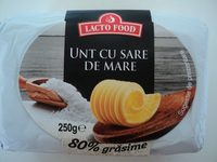 Lacto Food Unt de masa cu sare de mare