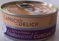 Pate integral de curcan