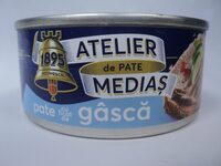 Atelier Mediaș Pate cu ficat de gâscă