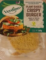 Plant based crispy burger