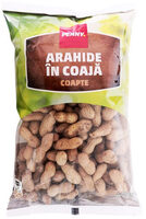 Arahide în coajă, coapte