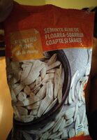 Semințe albe de floarea-soarelui coapte și sărate