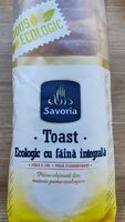 Toast ecologic cu făină integrală