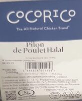 Pilon de poulet halal