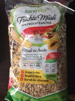 Musli Fructe 1KG Sanovita